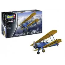 Revell Model Do Sklejania Stearman PT-17 Kaydet 03837 - Modele do sklejania - miniaturka - grafika 1
