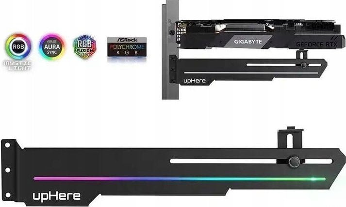 upHere Podpórka Uchwyt pod karte graficzną GPU UpHere GS05ARGB 5V ARGB B18X UPHERE GS05ARGB