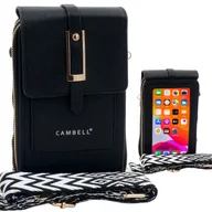 Torebki damskie - Torebka Damska Miejska Na Ramię Z Skóry Ekologicznej Organizer Kopertówka - miniaturka - grafika 1