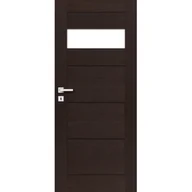 Drzwi wewnętrzne - Skrzydło Brytania 02 wenge japońskie 70 L 3Z WC podcięcie - miniaturka - grafika 1