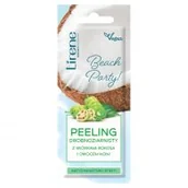 Maseczki do twarzy - LIRENE Beach Party - Peeling drobnoziarnisty z wiorkami kokosa i owocami noni 7ml - miniaturka - grafika 1