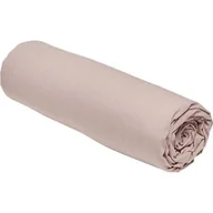 Prześcieradła - DZIŚ Prześcieradło Essential - 140 x 190 cm - 2 osoby - 100% bawełna gładka - Piaskowy róż - miniaturka - grafika 1