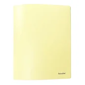 Segregatory - Segregator A4/20 ringowy 2R BIURFOL PP pastelowy żółty 1szt. /SEP-A4-03/ - miniaturka - grafika 1
