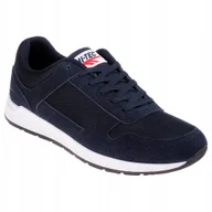 Buty sportowe męskie - Buty casualowe Benari Navy/white 45 - miniaturka - grafika 1