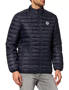 Bermudy kurtka puchowa Hiato Parka męska, niebieski (Navy 204), S - Kurtki męskie - miniaturka - grafika 1