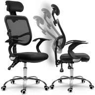 Fotele i krzesła biurowe - Fotel biurowy krzesło biurowe obrotowe mikrosiatka Sofotel - miniaturka - grafika 1