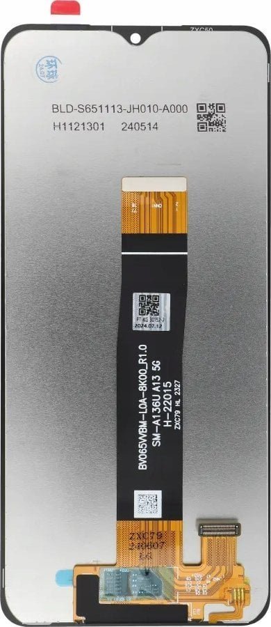 OEM Wyświetlacz do SAMSUNG a13 5G a136 bez ramki Odnowiony