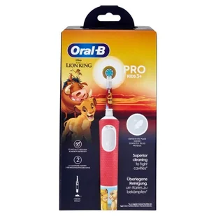 Oral-B Pro Kids 3+ Lion King Szczoteczka elektryczna dla dzieci od 3 lat - Szczoteczki do zębów dla dzieci - miniaturka - grafika 1
