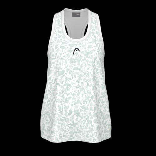 HEAD Agility Tank Top Girls, Print Vision/Infinity Blue
