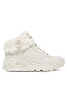 Skechers Trzewiki Uno Lite 310362L NAT Beżowy - Buty dla dziewczynek - miniaturka - grafika 1