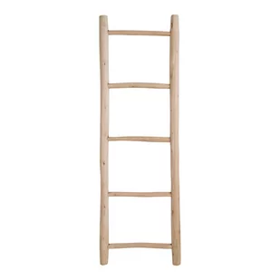 Ozdobna drabina z drewna tekowego – House Nordic - Wieszaki i stojaki - miniaturka - grafika 1