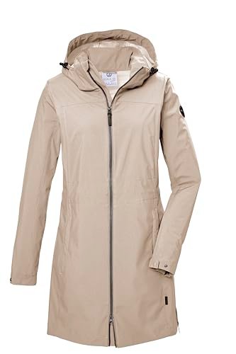 G.I.G.A. DX Damska kurtka softshell Parka/Softshell z odpinanym kapturem GS 76 WMN SFTSHLL PRK, jasnobeżowa, 48, 42696-000