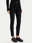 Spodnie damskie - Morgan Jeansy 252-PAVI Czarny Slim Fit - miniaturka - grafika 1