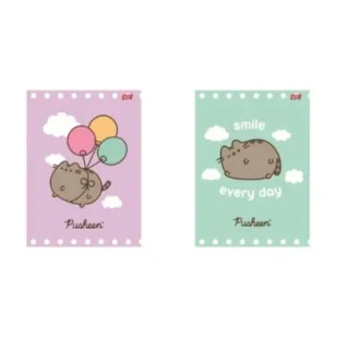 St. Majewski Zeszyt A4/32K kratka laminowany Pusheen (15szt) - Zeszyty szkolne - miniaturka - grafika 1