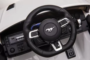 Auto Na Akumulator Ford Mustang GT Drift  SX2038 Biały - Pojazdy elektryczne dla dzieci - miniaturka - grafika 2