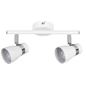 Lampy sufitowe - Kanlux Listwa Enali 28762 plafon lampa sufitowa spot 2x35W GU10 biała - miniaturka - grafika 1