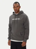 Bluzy męskie - DC Bluza ADYSF03145 Szary Regular Fit - miniaturka - grafika 1