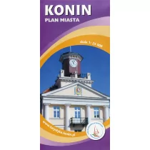 Sygnatura praca zbiorowa Konin. Plan miasta w skali 1:25 000