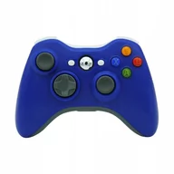 Kontrolery do Xbox - Pad Bezprzewodowy Xbox 360 Blue Z Wibracjami Z Odbiornikiem - miniaturka - grafika 1