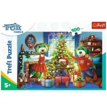 Puzzle 100 Zimowe Trefliki TREFL - Puzzle - miniaturka - grafika 1