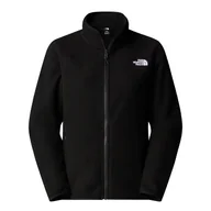 Bluzy sportowe damskie - Bluza damska The North Face 100 Glacier Full-Zip Fleece 0A8D2FJK31 - czarna - miniaturka - grafika 1
