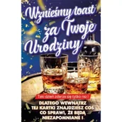 Kartki okolicznościowe i zaproszenia - Karnet Urodziny z nakładką na butelkę - miniaturka - grafika 1