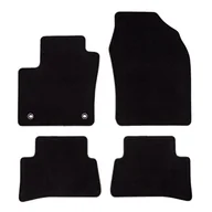 Dywaniki samochodowe - MAT10 – Silver-Line: Toyota C-HR rok produkcji 2017-01 dywaniki samochodowe welurowe jakość premium, 4-częściowy, kolor czarny, gwarantowane dopasowanie - miniaturka - grafika 1