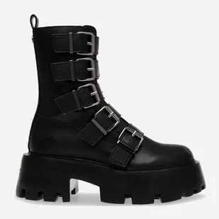 Damskie botki Steve Madden Out-Reach Bootie SM11002705-05O 40 25.4 cm Czarne (8720857166774) - Botki damskie - miniaturka - grafika 1