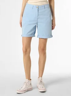 Tommy Hilfiger - Spodenki damskie, niebieski - Spodnie sportowe damskie - miniaturka - grafika 1