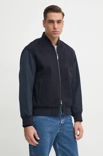 Armani Exchange kurtka bomber męski kolor granatowy przejściowa oversize 6DZB32 ZN5PZ - Kurtki męskie - miniaturka - grafika 1