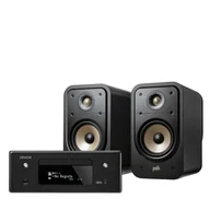 Zestawy stereo - Zestaw stereo: Denon RCDN-10 + Polk Audio ES20, Kolor: Biały - miniaturka - grafika 1