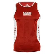 Kimona, stroje i obuwie - Koszulka bokserska MASTERS KBOX-MFE - miniaturka - grafika 1