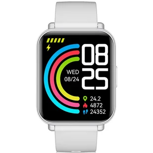 Niceboy Watch 4 NFC Biały - Smartwatch - miniaturka - grafika 1