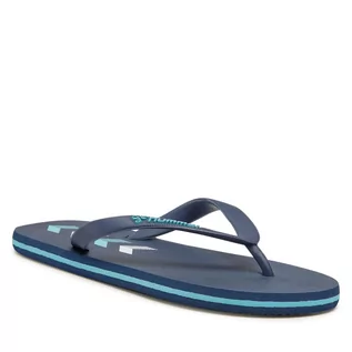 Klapki i japonki damskie - Hummel Japonki Chevron Flip Flop 214039-7839 Ensign Blue - grafika 1