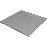 Brodziki prysznicowe - Mexen Hugo brodzik kwadratowy SMC 90 x 90 cm, szary - miniaturka - grafika 1