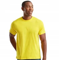 Koszulki męskie - T-shirt Koszulka Męska Bawełna 100% Fruit Loom Original T 610820 ŻÓŁTA M - miniaturka - grafika 1