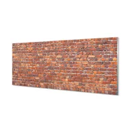 Dekoracje domu - Lacobel szklany + klej Cegła mur vintage 125x50 cm - miniaturka - grafika 1