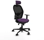 Fotele i krzesła biurowe - Krzesło Biurowe Piqueras y Crespo 1D036N2 Fioletowy - miniaturka - grafika 1