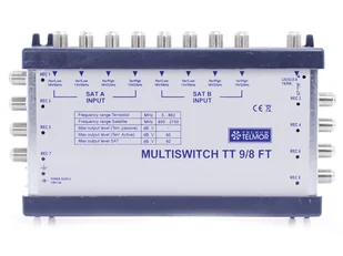 Multiswitch Telkom-Telmor 9/8 CLASSIC - końcowy - Inne akcesoria audio-wideo - miniaturka - grafika 1