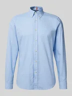 Koszule męskie - Koszula biznesowa o kroju slim fit z kołnierzykiem typu button down model ‘Rickert’ - miniaturka - grafika 1