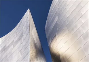 Detail of the Walt Disney Center Concert Hall in downtown Los Angeles, California., Carol Highsmith - plakat 60x40 cm - Plakaty - miniaturka - grafika 1