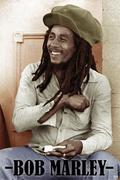 Obrazy i zdjęcia na płótnie - plakat Bob Marley - PYRAMID POSTERS - PP34883 - miniaturka - grafika 1