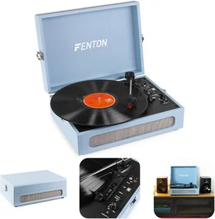 Fenton RP118E niebieski one size - Gramofony - miniaturka - grafika 1