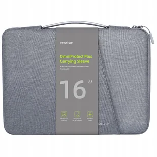 INNOSTYLE TORBA NA LAPTOPA 15 6 16 WODOODPORNA ETUI OMNIPROTECT PLUS SZARA - Torby na laptopy - miniaturka - grafika 1
