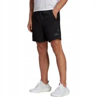 Spodenki męskie - Spodenki męskie adidas Train Essentials Logo Training czarne IB8122 S 7" - miniaturka - grafika 1