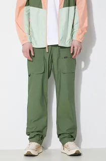 Spodnie męskie - Columbia spodnie Landroamer Cargo męskie kolor zielony proste 2076041 - grafika 1