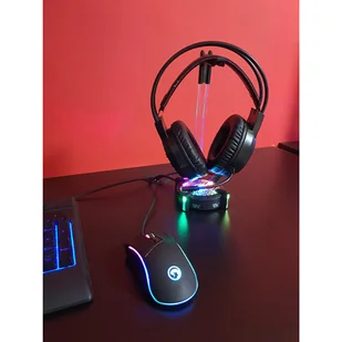 Marvo CM305, RGB zestaw klawiatura + mysz i słuchawki dla graczy, CZ/SK, do gry, membranowa rodzaj przewodowa (USB), czarna, RGB p - Zestawy myszka + klawiatura - miniaturka - grafika 8