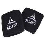 Tenis ziemny - Opaska frotka na nadgarstek Select black 2szt - miniaturka - grafika 1