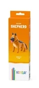 Zabawki kreatywne - Hej Clay - Pies Owczarek niemiecki - TM Toys - miniaturka - grafika 1