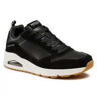 Sneakersy damskie - SKECHERS Sneakersy Stacre 52468/BKW Black/White - miniaturka - grafika 1